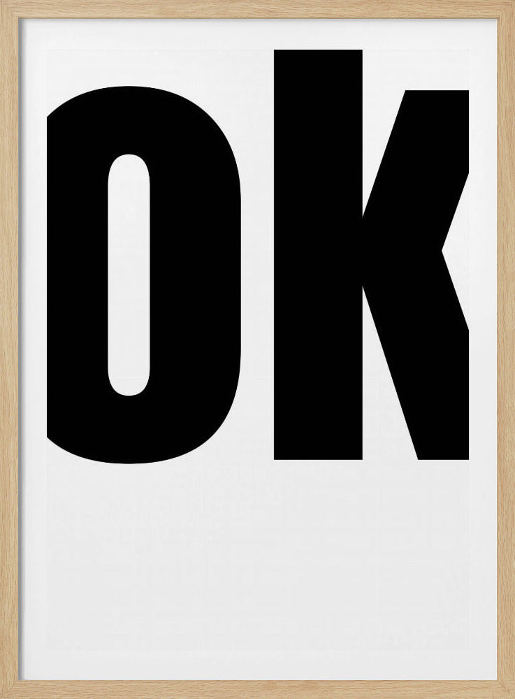 Bold Typography Statement | Poster