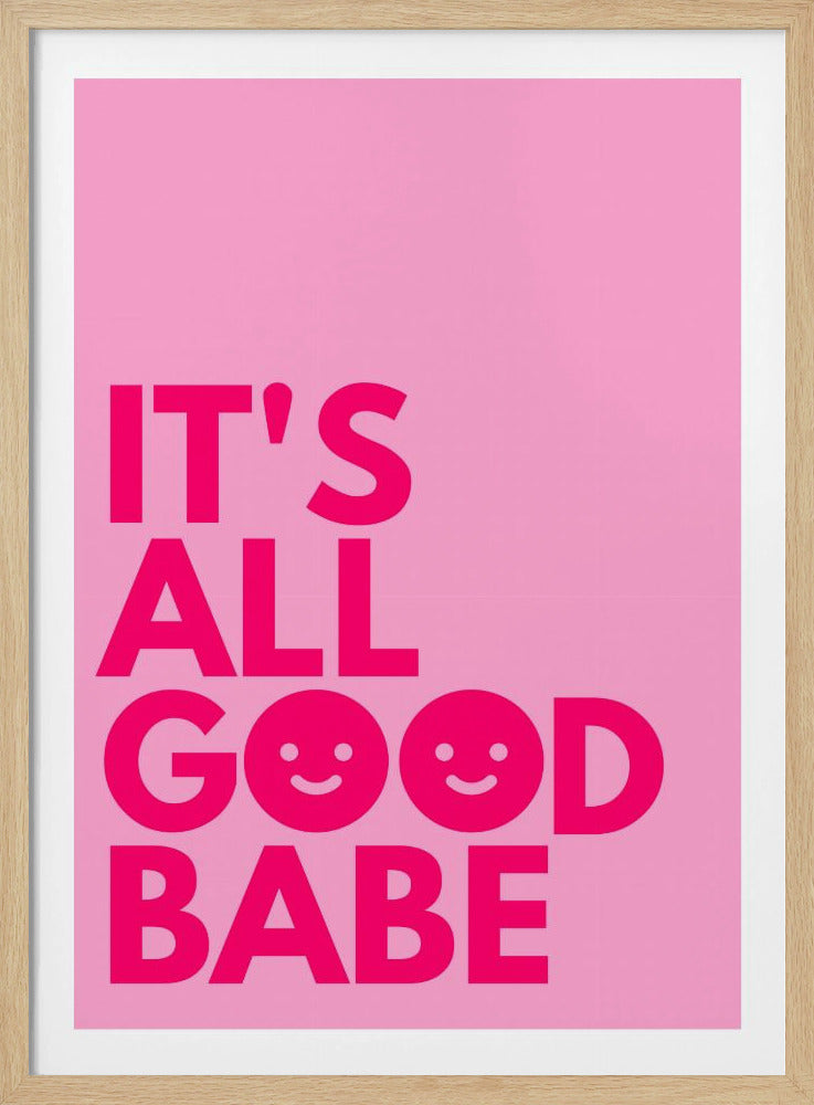 Pink Cheer Vibes | Poster