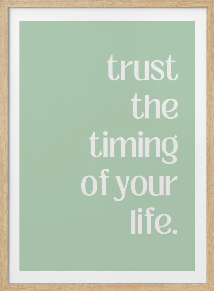 Trust the Journey | Poster