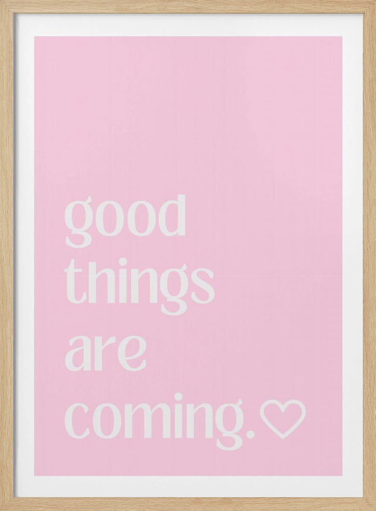 Hopeful Pink Breeze | Poster