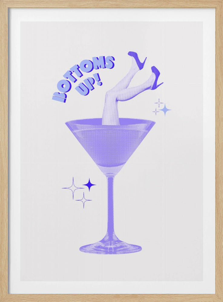 Cocktail Glam Dive | Poster