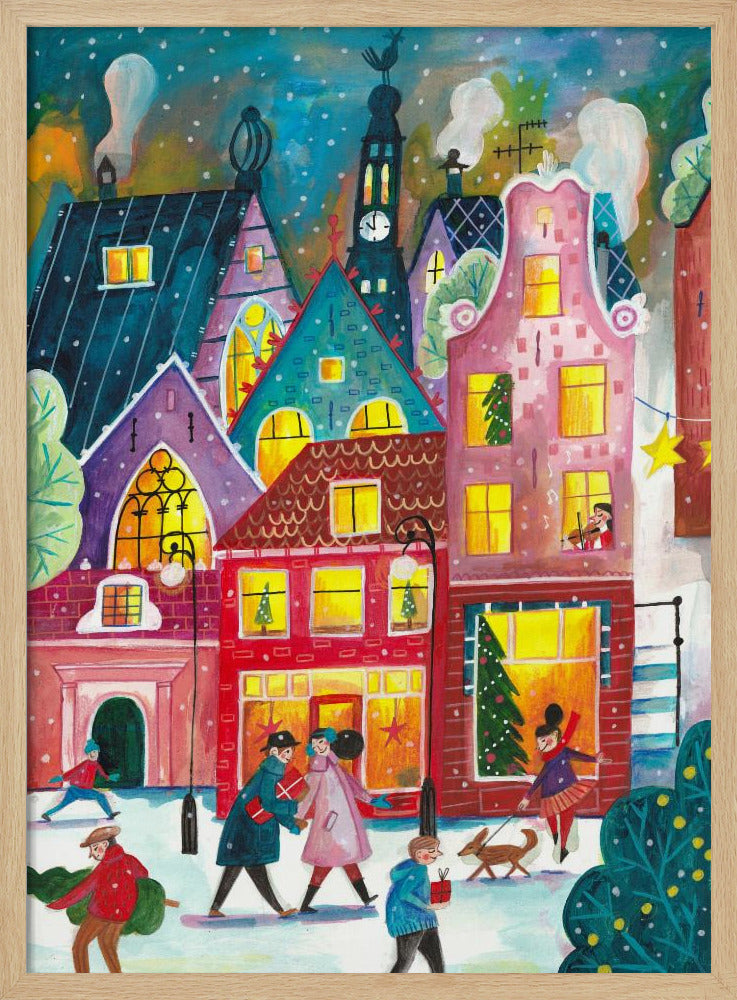 Christmas in Amsterdam | Poster