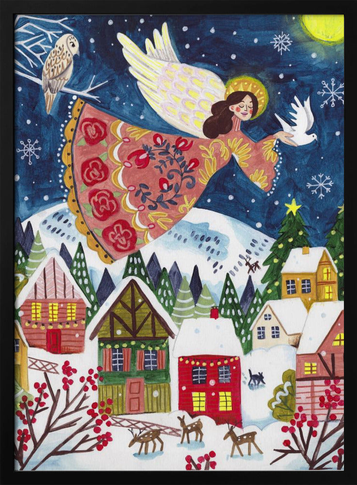 Angel of Peace Portrait | Poster