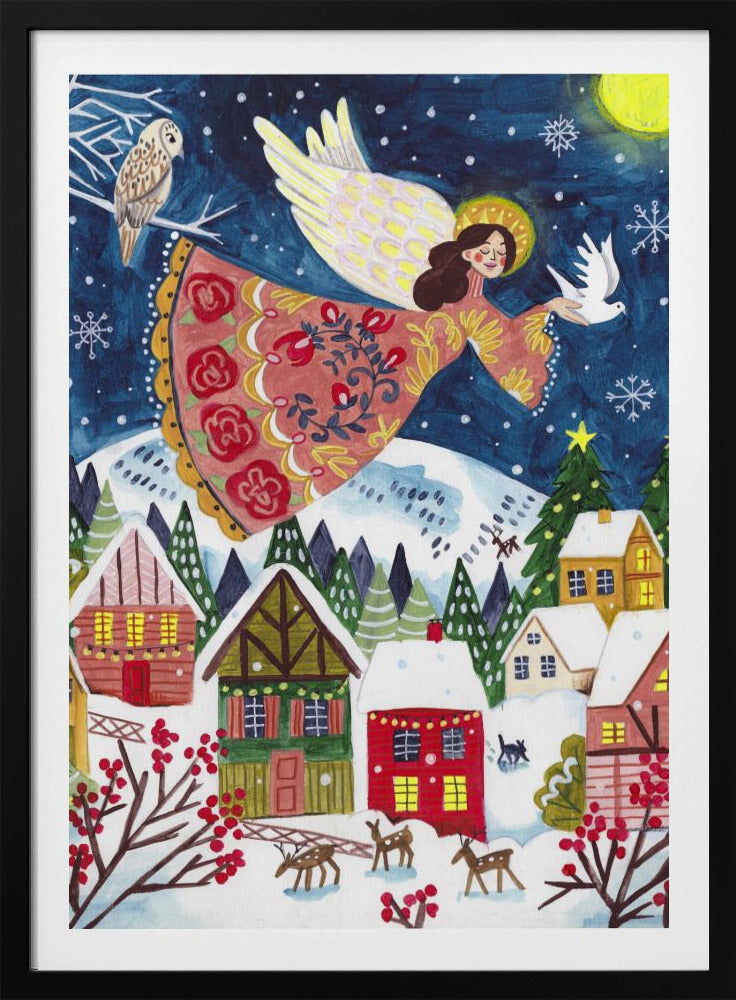 Angel of Peace Portrait | Poster