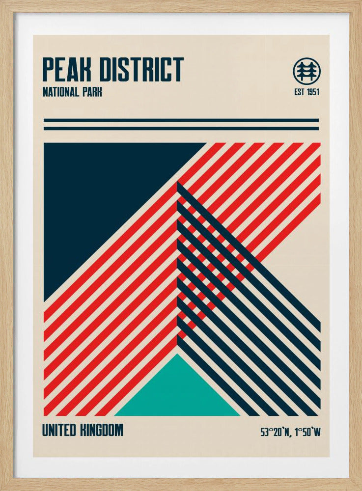 Peak District National Park Travel Poster | Poster