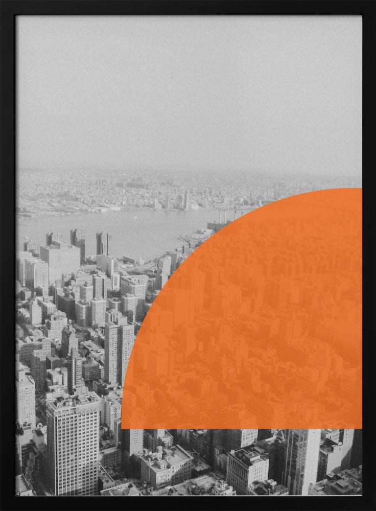 Urban Sunset Hues | Poster