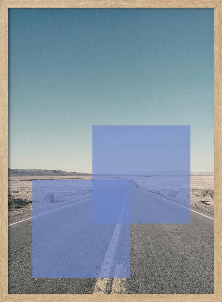 Desert Horizon Blocks | Poster