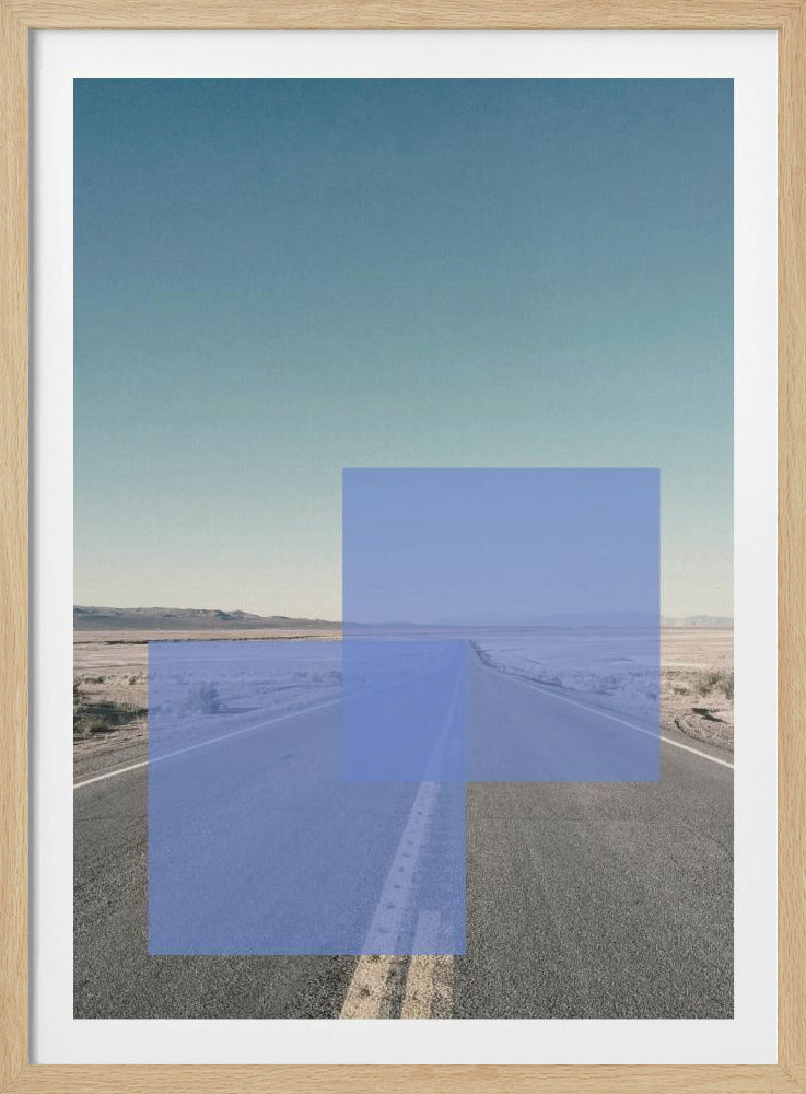 Desert Horizon Blocks | Poster