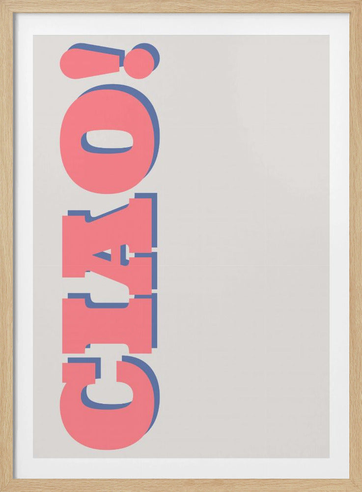 Ciao Colors Burst | Poster