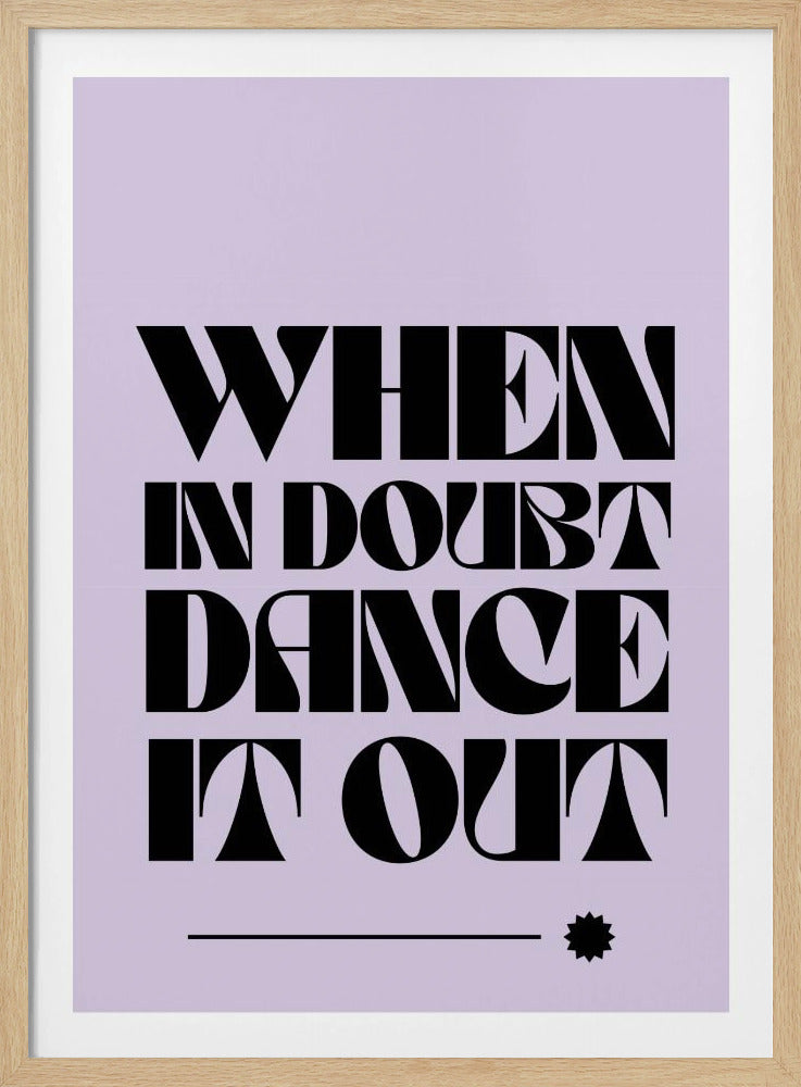 Dance Away Doubts | Poster