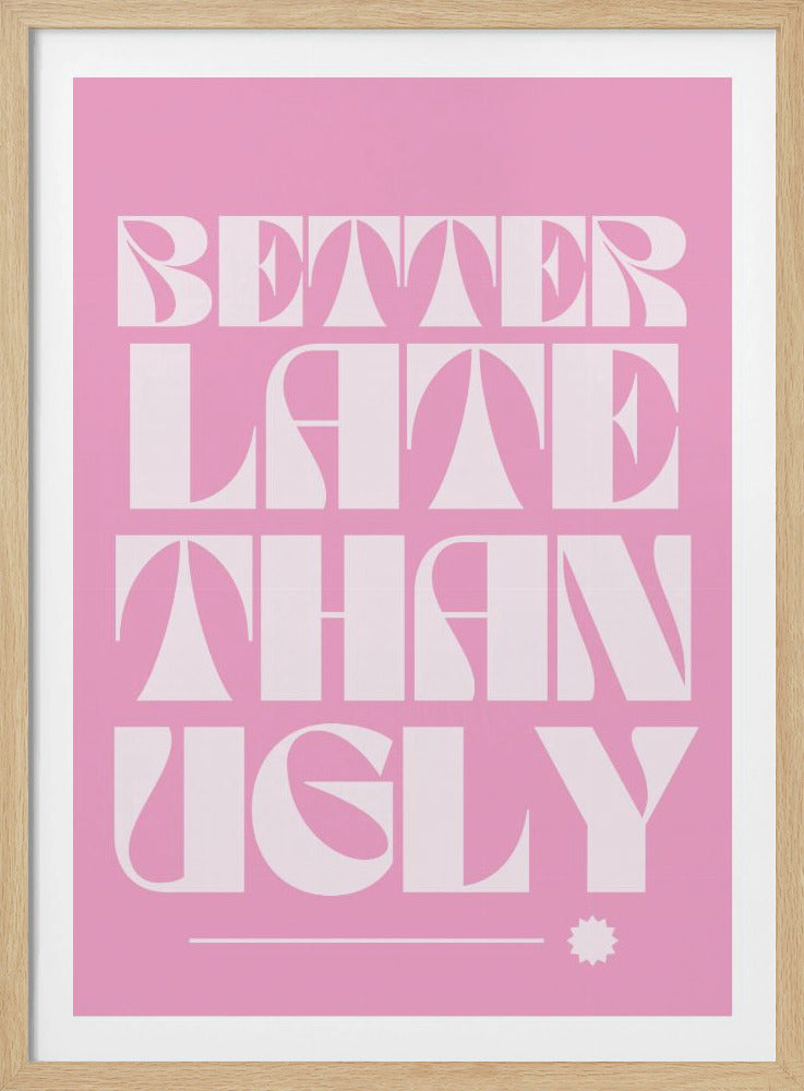 Chic Priorities | Poster