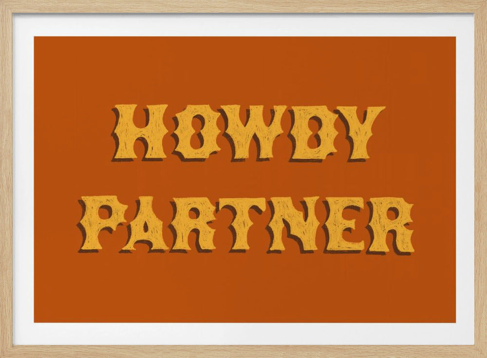 Howdy Partner | Poster