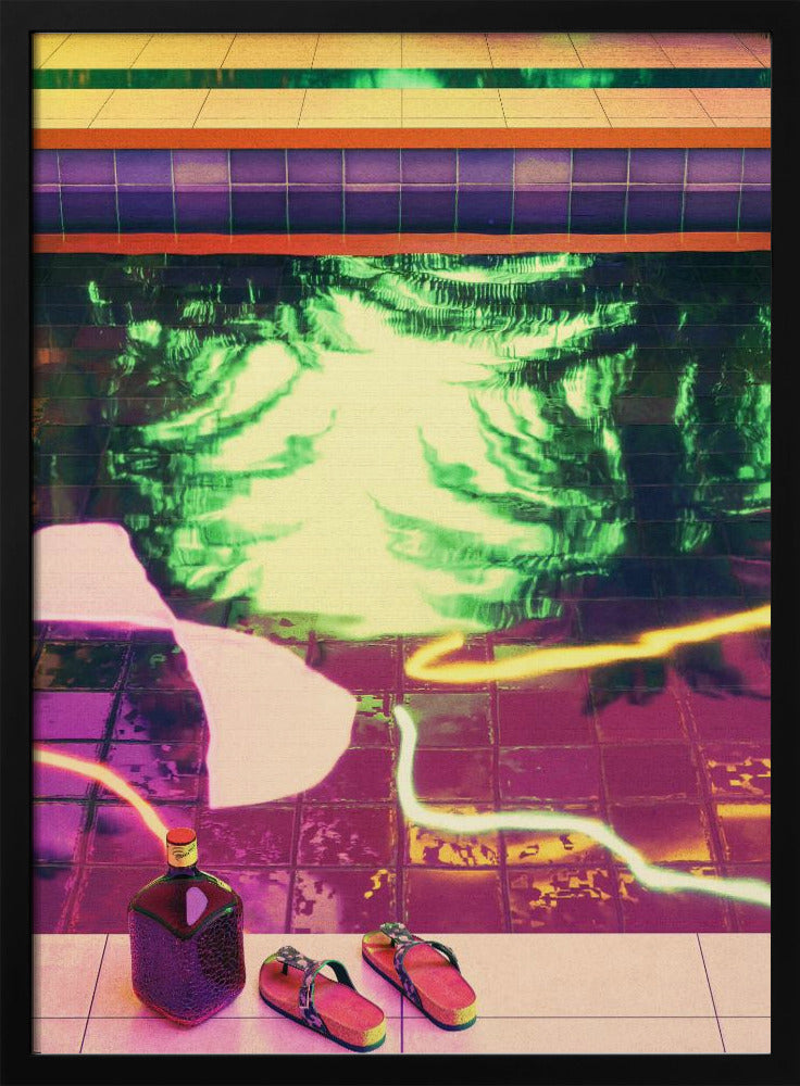 TROPICAL INDOOR POOL | Poster