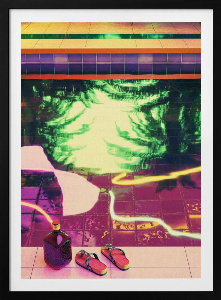 TROPICAL INDOOR POOL | Poster