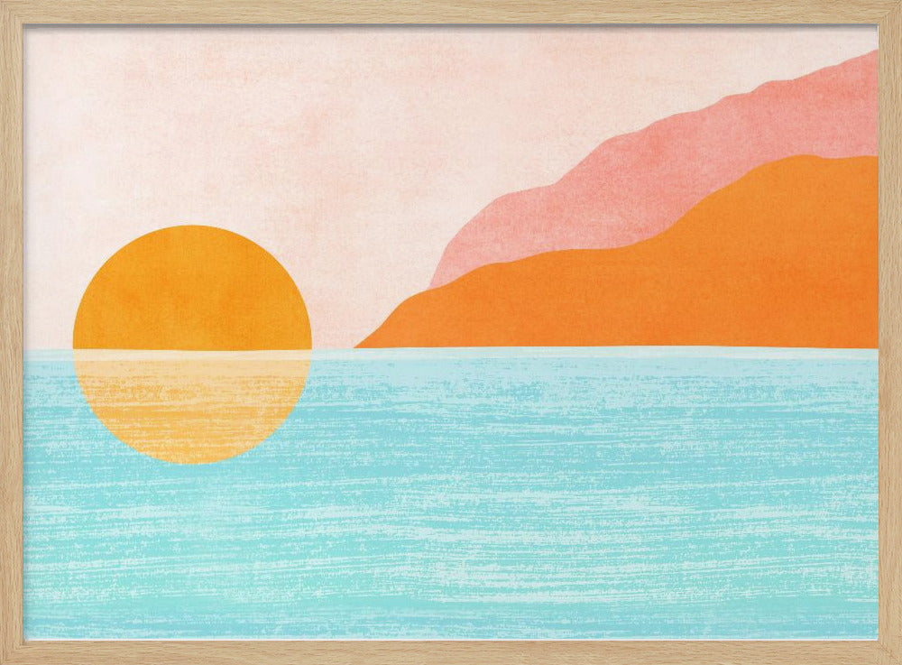 Island Sunset | Poster