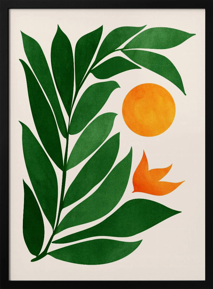 Tropical Forest Sunset | Poster