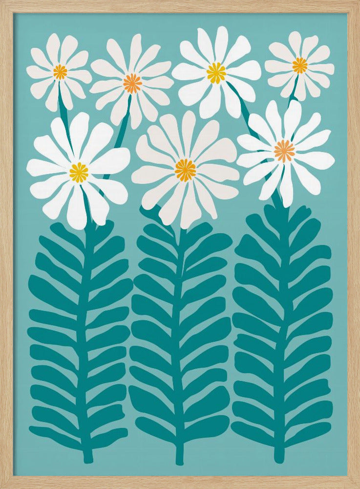 Daisy Floral | Poster