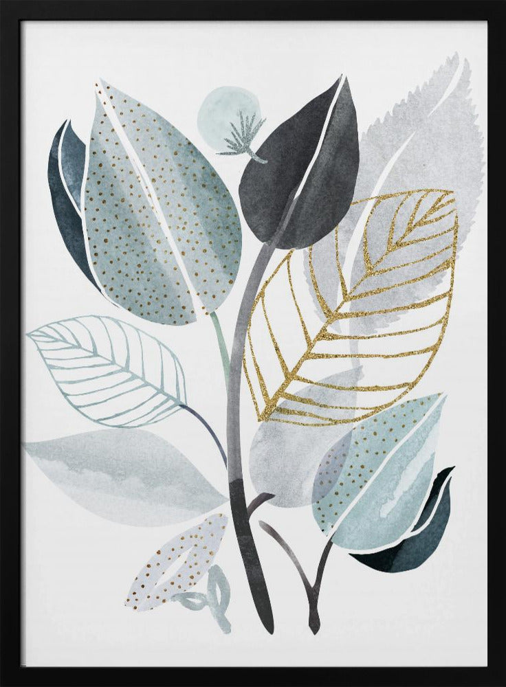 Forest Bouquet Collage 3 | Poster