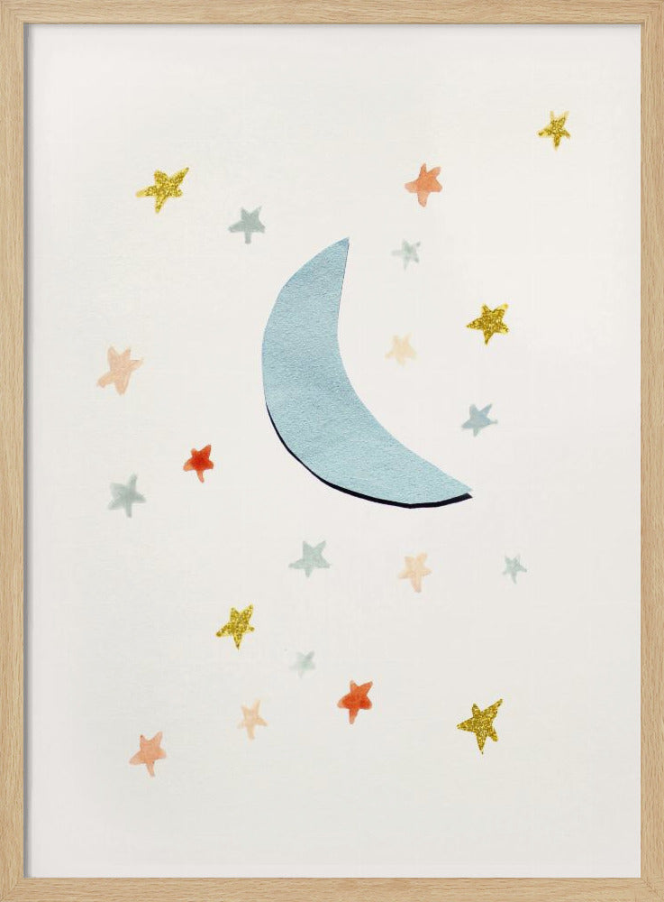 Moon & Stars | Poster