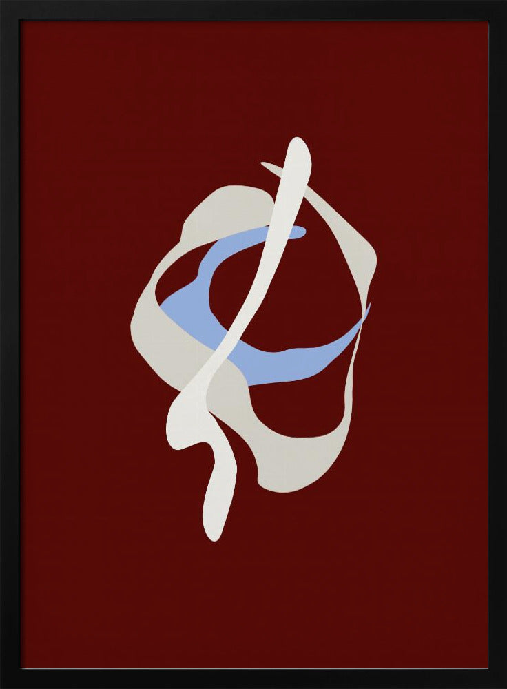 Dart red abstract | Poster