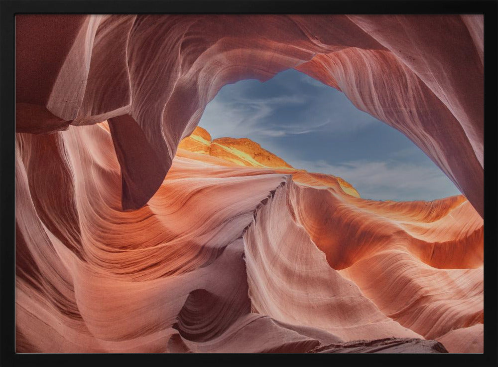 waves to the sky | Poster