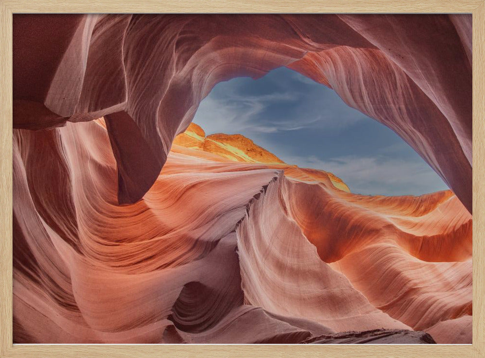 waves to the sky | Poster