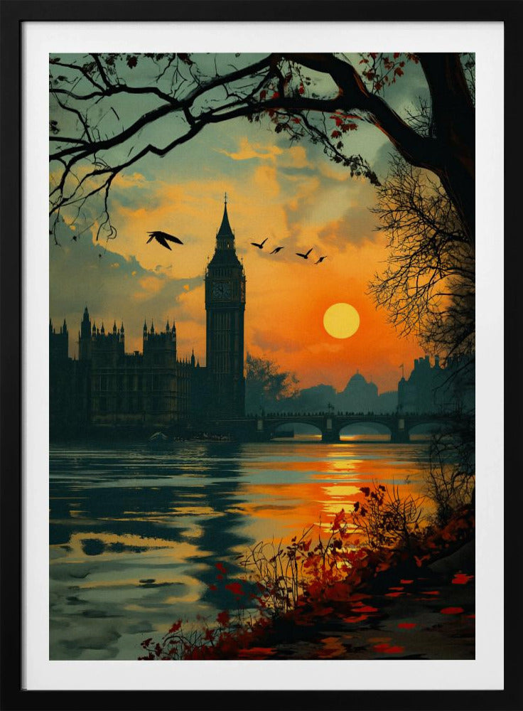View from the Thames | Poster