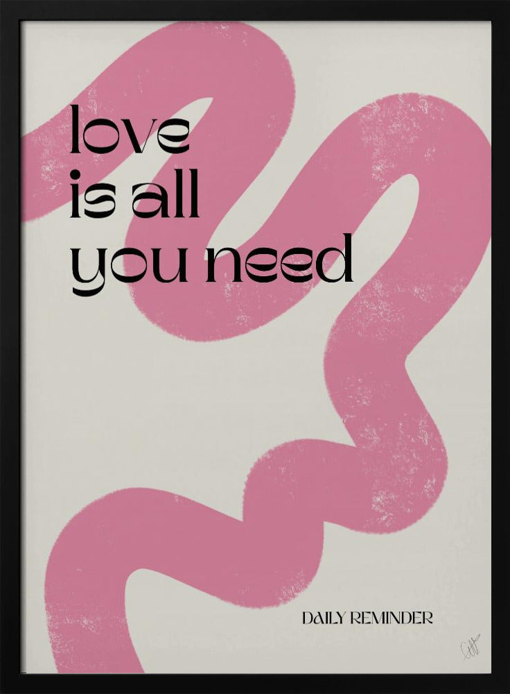 Love is all you need | Poster