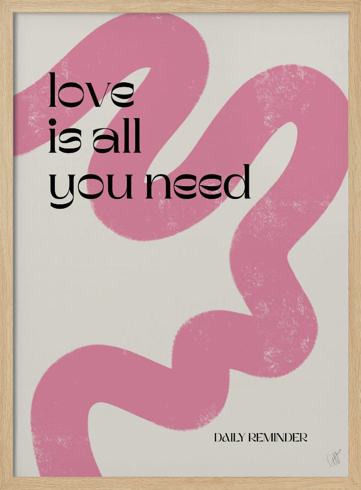 Love is all you need | Poster