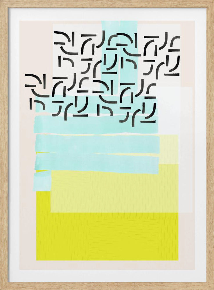Pastel Pattern Collage 3 | Poster