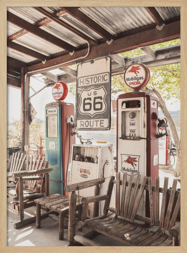 Route 66 Gas Station | Poster