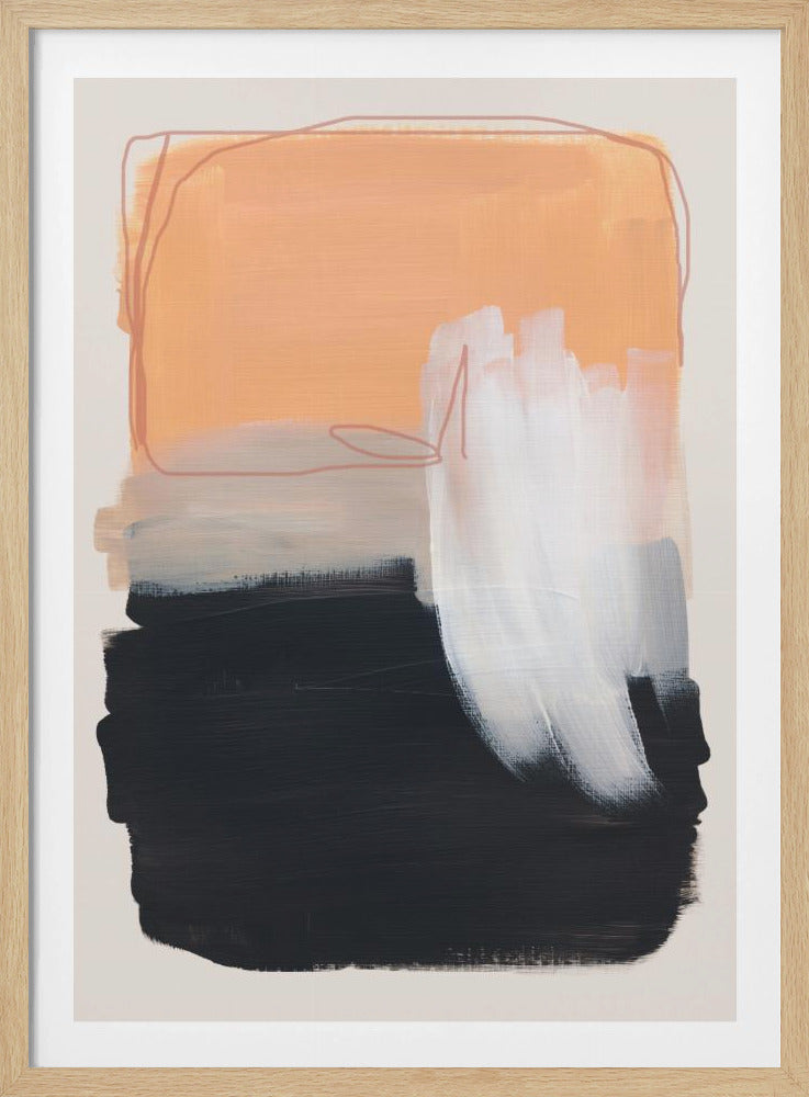 Abstract Brush Strokes 122 | Poster