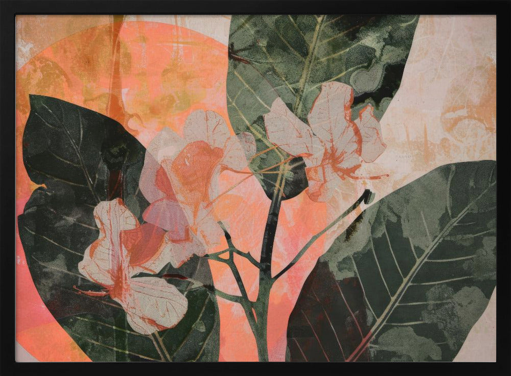 Golden Bloom Fusion | Poster