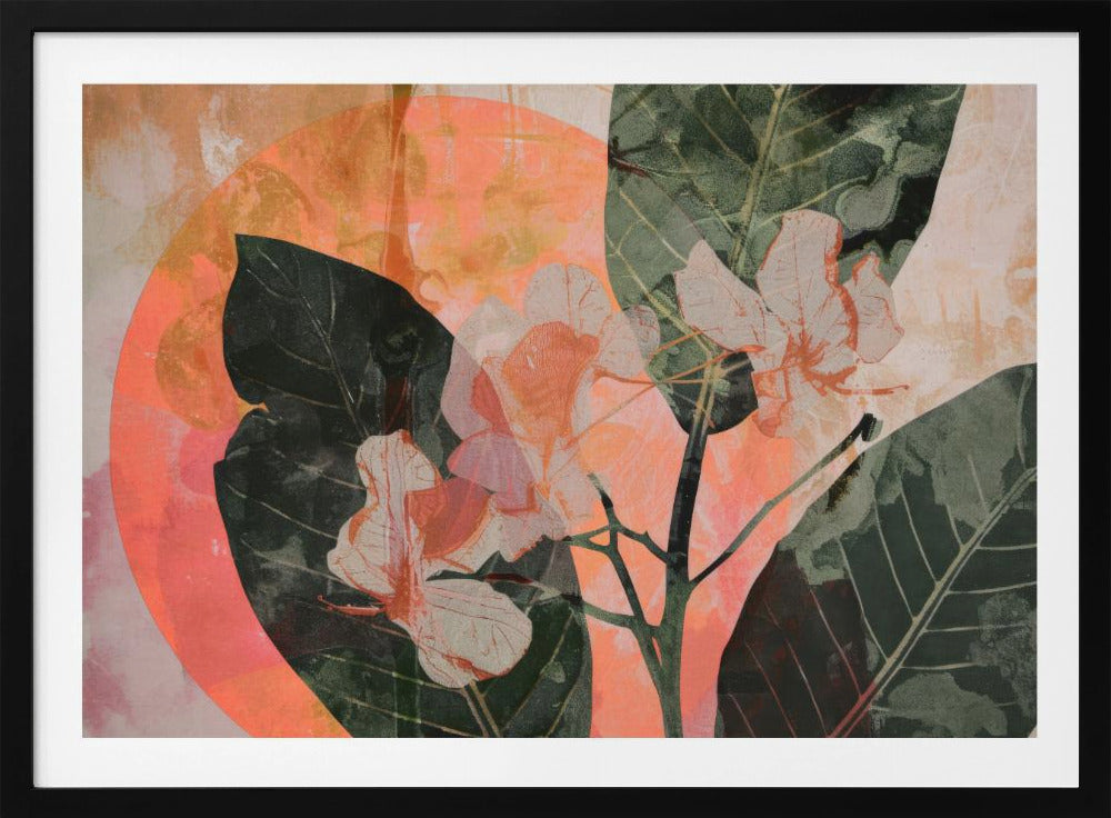 Golden Bloom Fusion | Poster