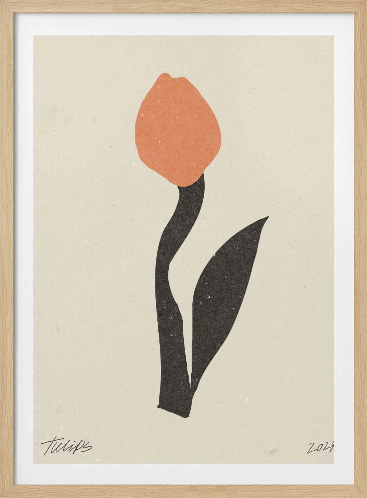 Modern Flower 01 | Poster