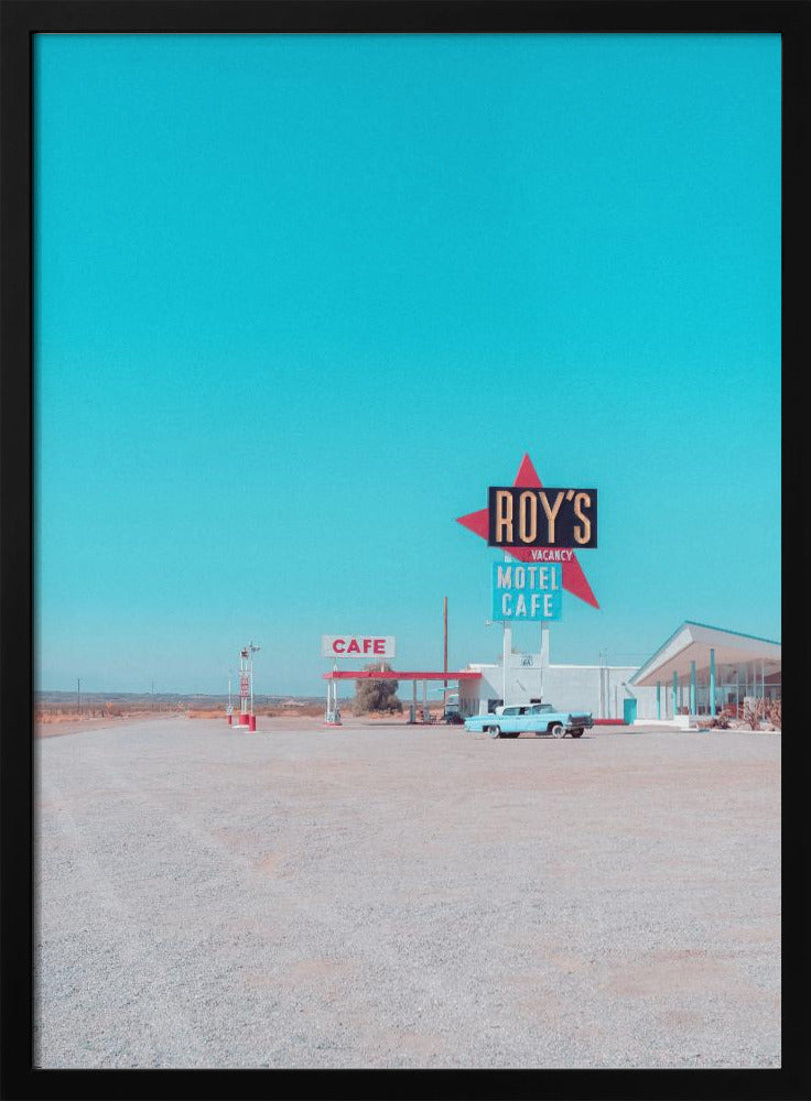 Roy's Motel Cafe Vintage Sign | Poster