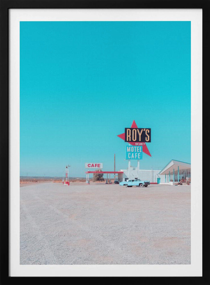 Roy's Motel Cafe Vintage Sign | Poster