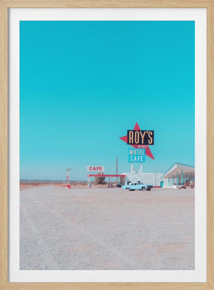 Roy's Motel Cafe Vintage Sign | Poster