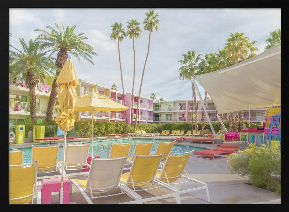 Poolside at the Saguaro Hotel - Palm Springs | Poster