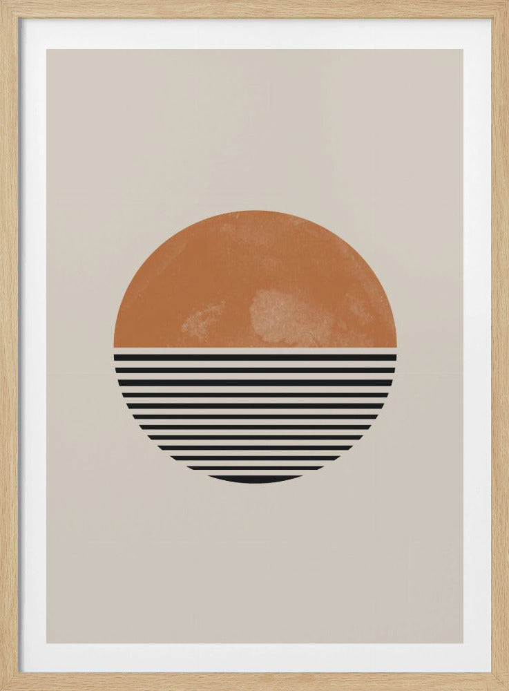 Striped Horizon | Poster