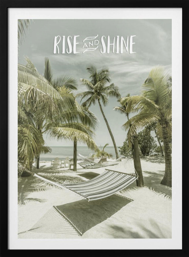 Rise and shine | Beachscape | Poster