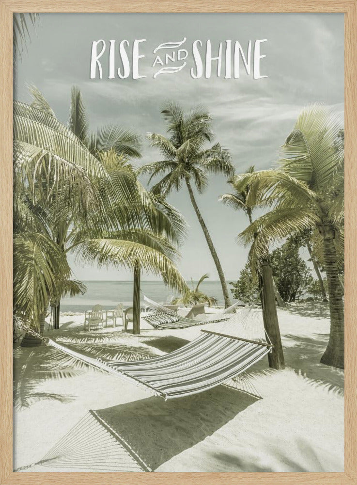 Rise and shine | Beachscape | Poster