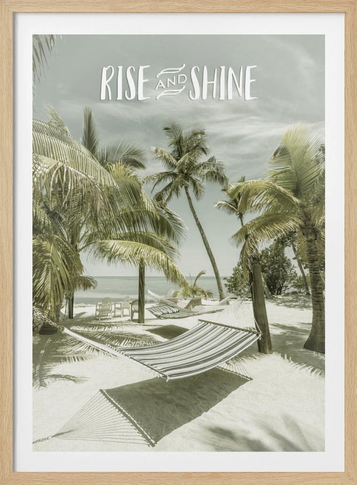 Rise and shine | Beachscape | Poster