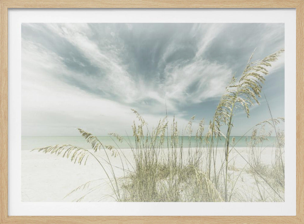 Heavenly calmness on the beach | Poster