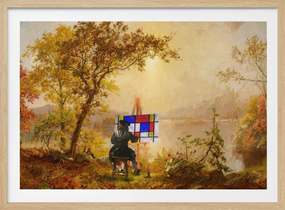 Cubist Landscape | Poster