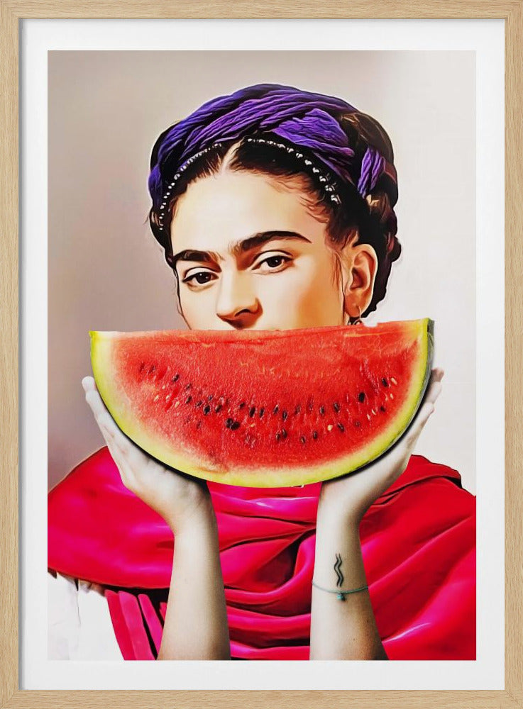 Watermelon Frida | Poster