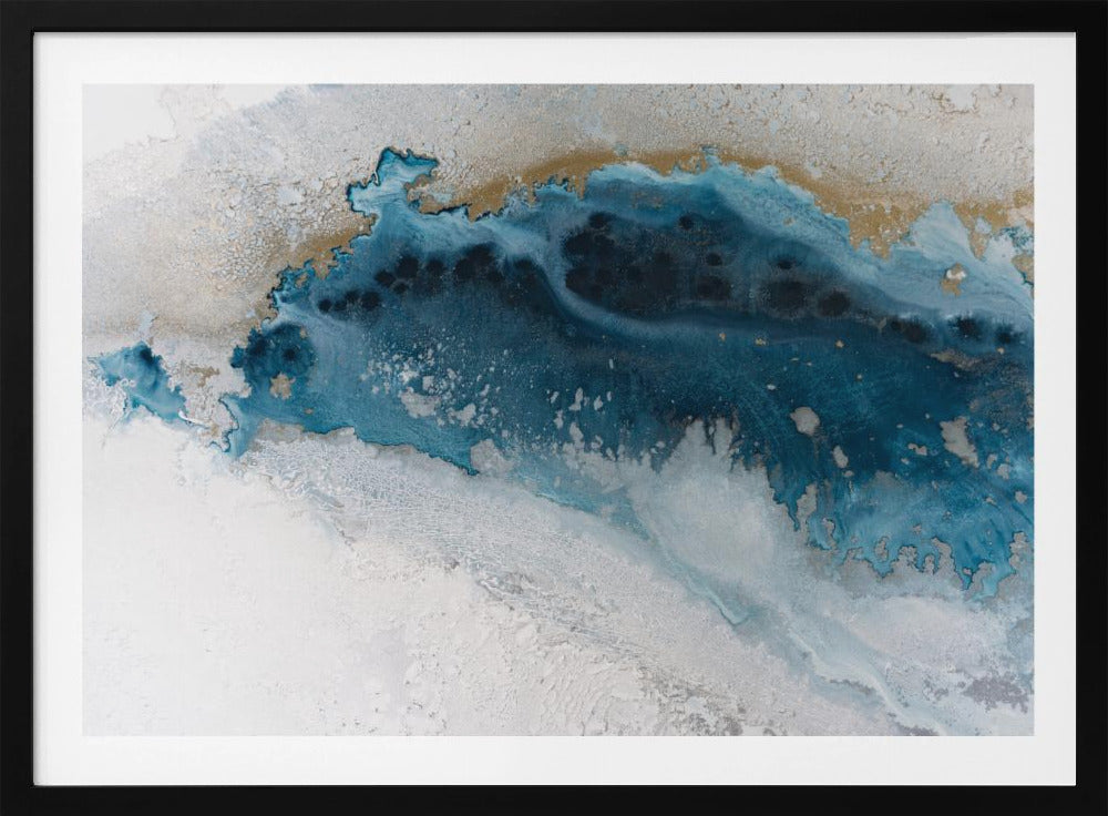 Coastal palette - Royal Glow | Poster