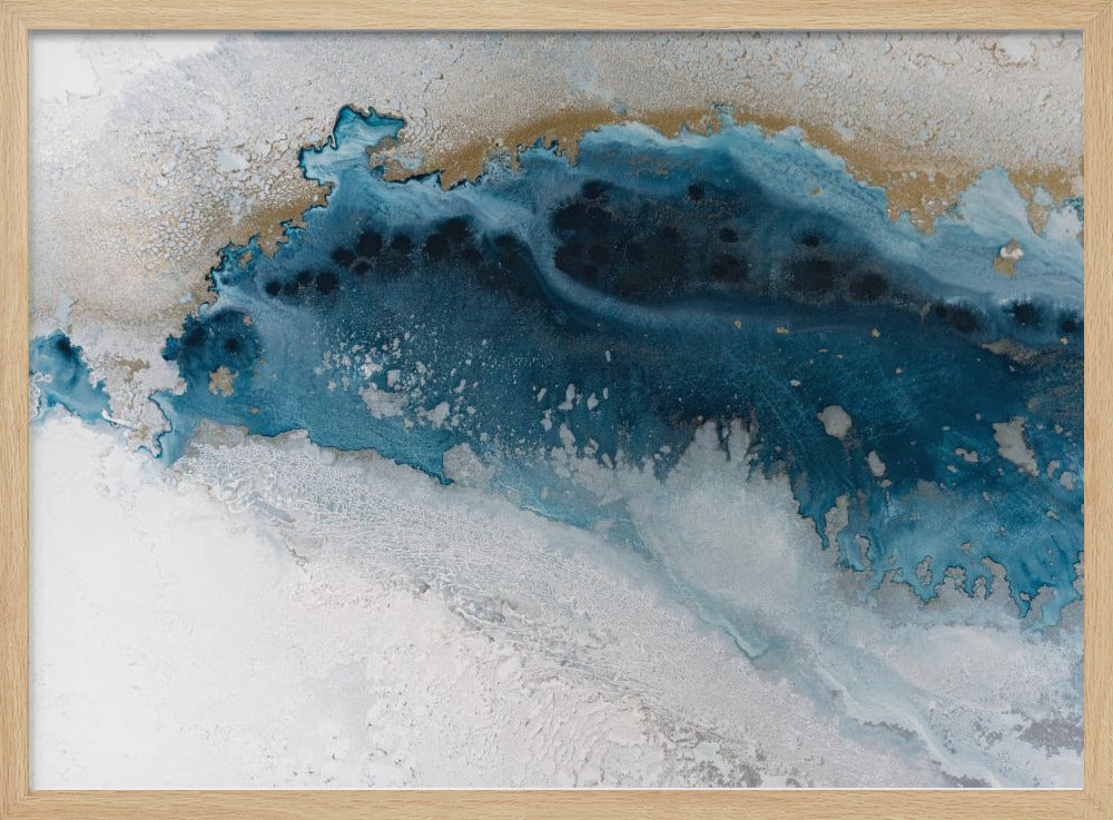 Coastal palette - Royal Glow | Poster