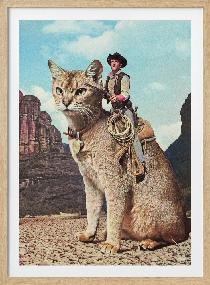 Cat Lone Ranger | Poster