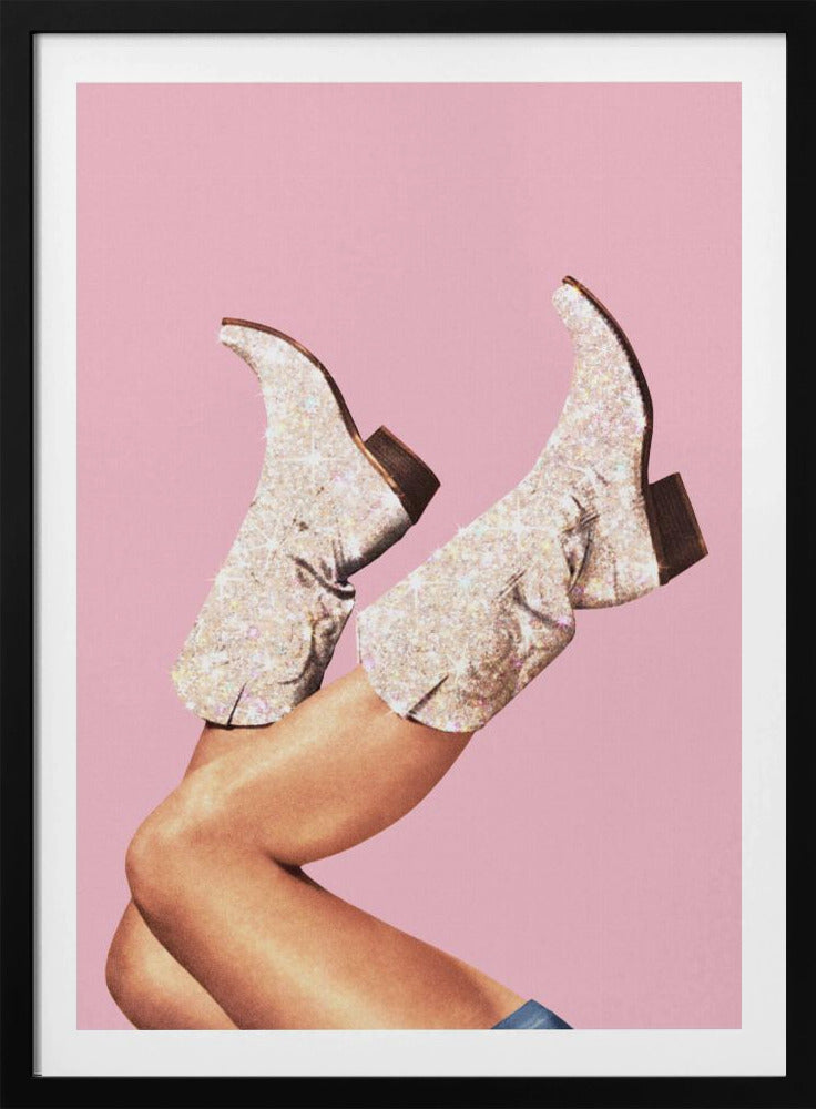 These Boots - Glitter Pink II | Poster